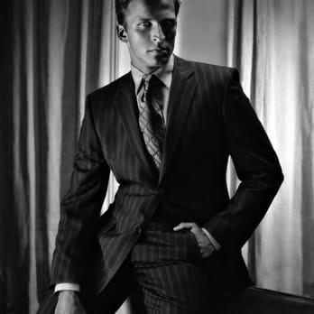 Men custom made suit by Dormeuil